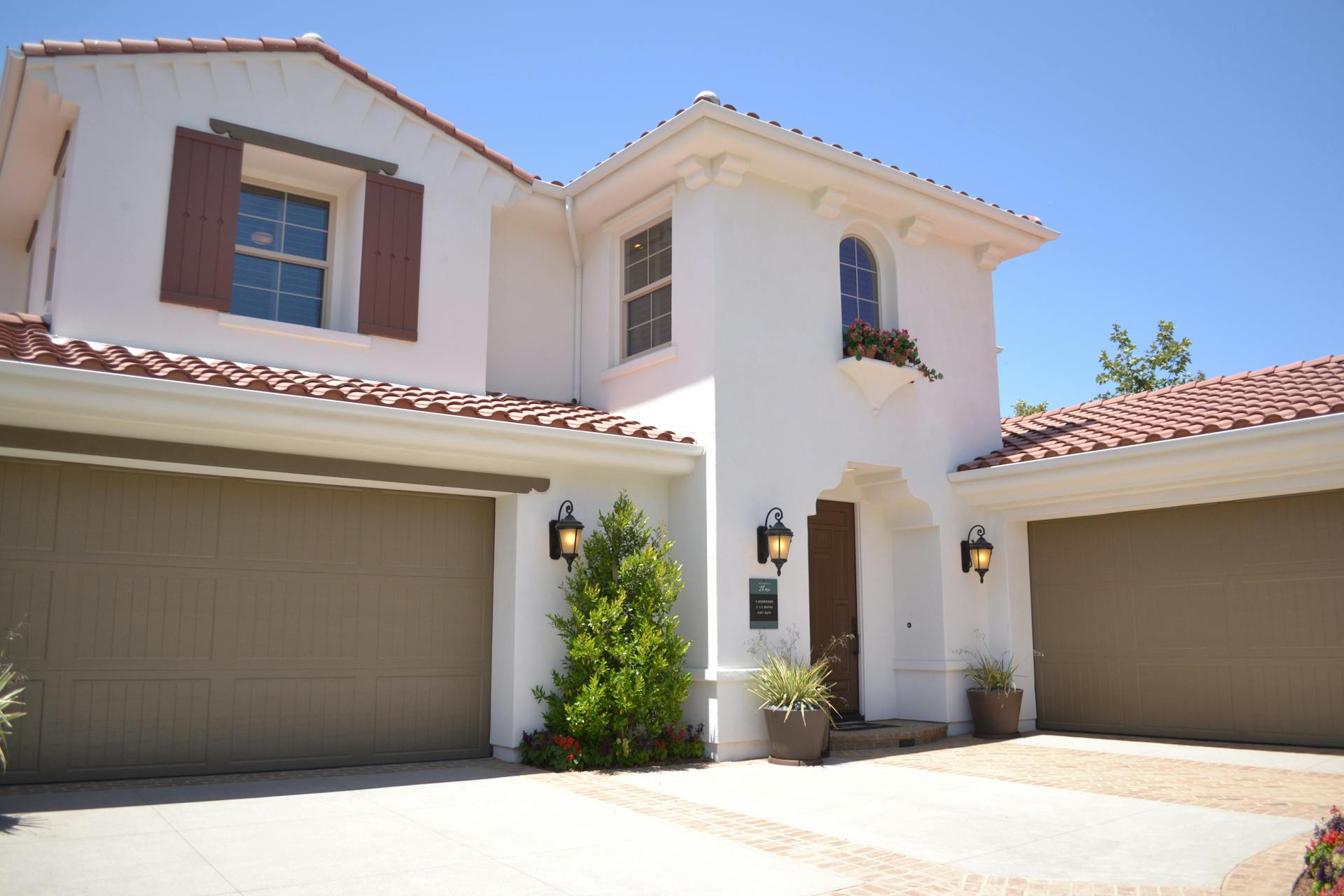 Exterior of a home for sale